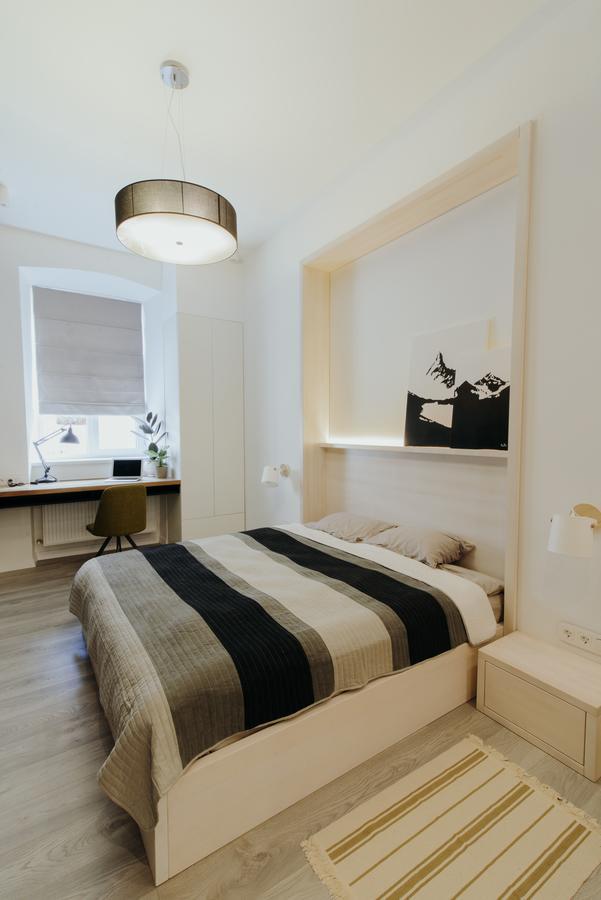 Apartment On Lesi Ukrainky Lviv Exterior foto