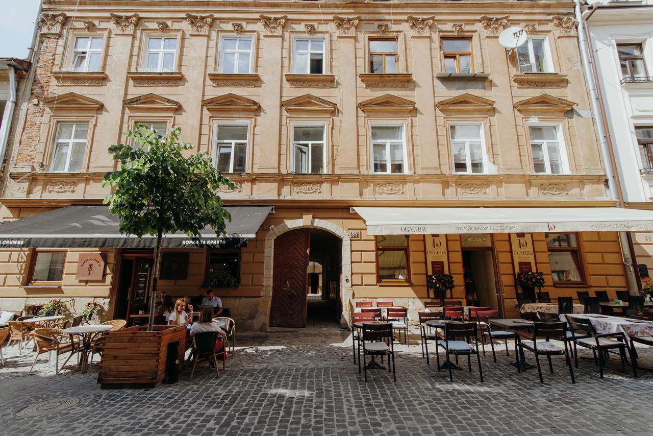 Apartment On Lesi Ukrainky Lviv Exterior foto